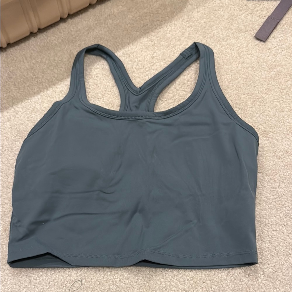 Women's Racerback Sports Bra - Teal